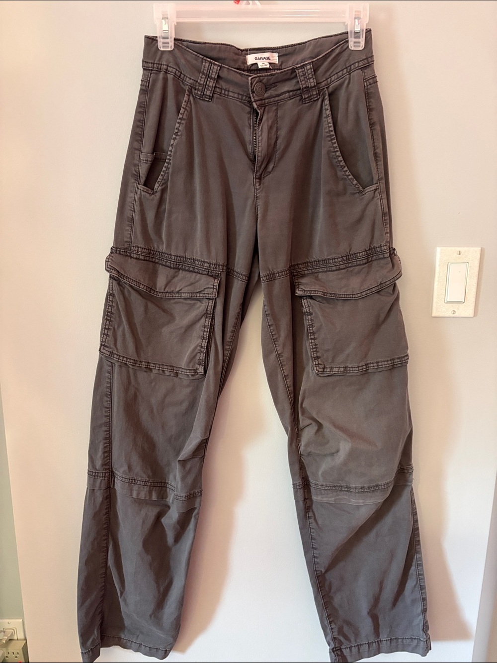 Garage Women’s Charcoal Cargo Pants